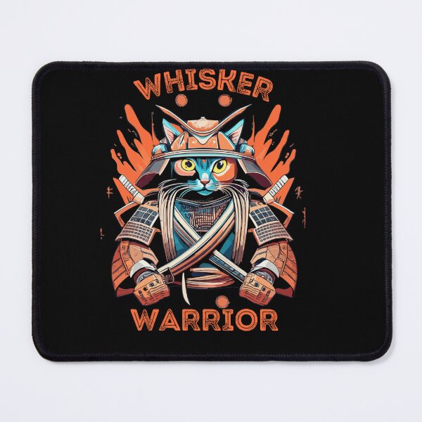 Item preview, Samurai Cat (whisker warrior) designed and sold by Betteroffweird.
