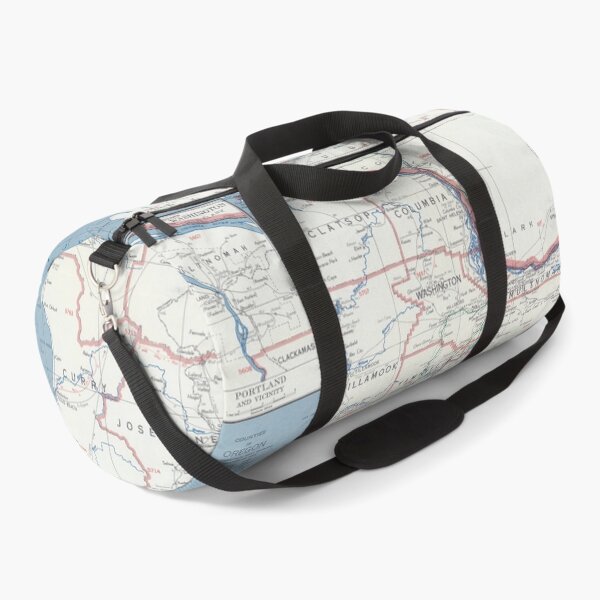 Item preview, Vintage Map of Oregon Postal Routes Map (1959) designed and sold by BravuraMedia.