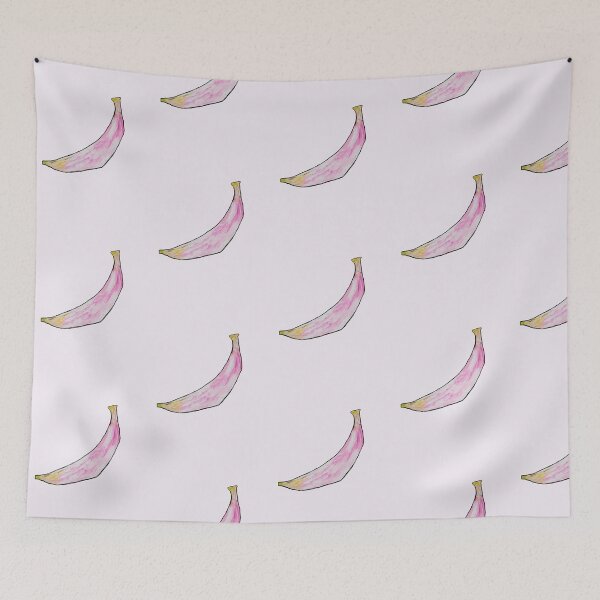 Item preview, Pink Banana Fruit Textured Design designed and sold by Harold-Inks.