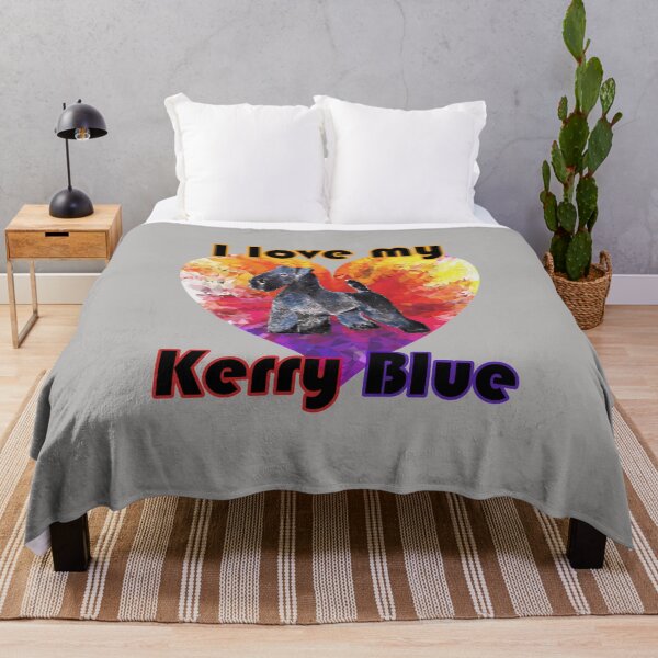 Item preview, I Love my Kerry Blue Terrier designed and sold by LiliyaHarpe.