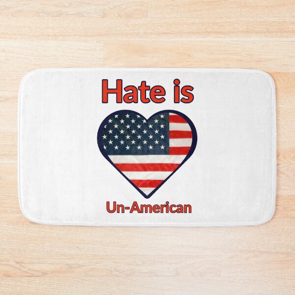Item preview, Hate is Un-American  designed and sold by Rachel the Artist .
