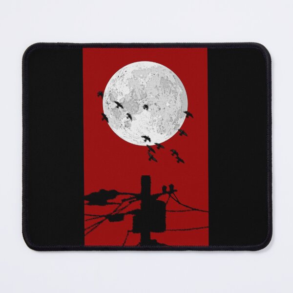 Item preview, Red sky telephone pole designed and sold by Theblack Future.