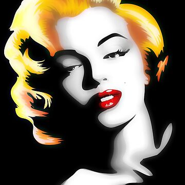 Artwork thumbnail, Marilyn Golden Hair by BluedarkArt
