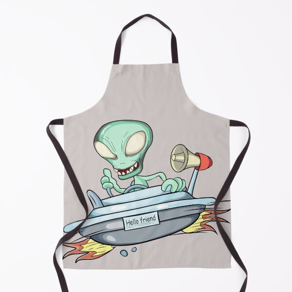 Item preview, Cartoon alien UFO in space -3 designed and sold by anurak2516.