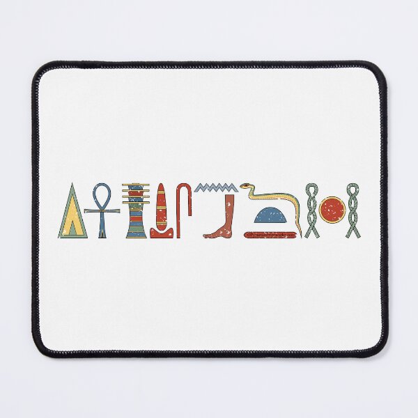 Item preview, Ancient Egyptian Hieroglyphic Life Prosperity Health Blessing (WH) designed and sold by PyramidPrintWrx.
