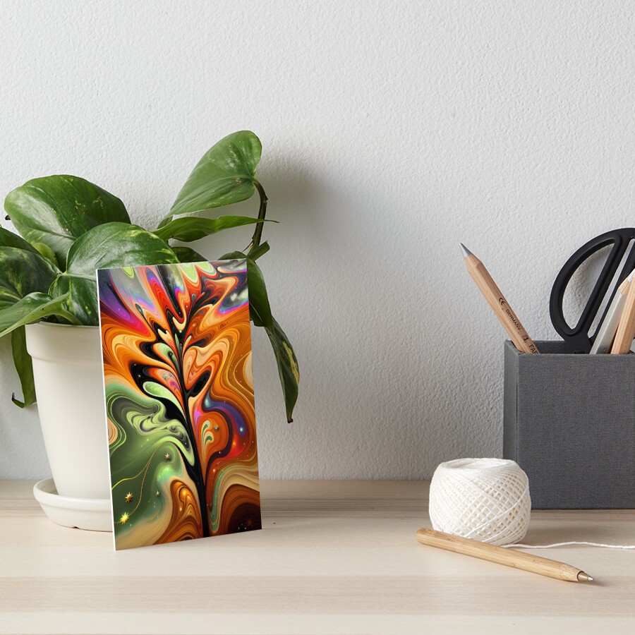 Item preview, Art Board Print designed and sold by TiltedCode.