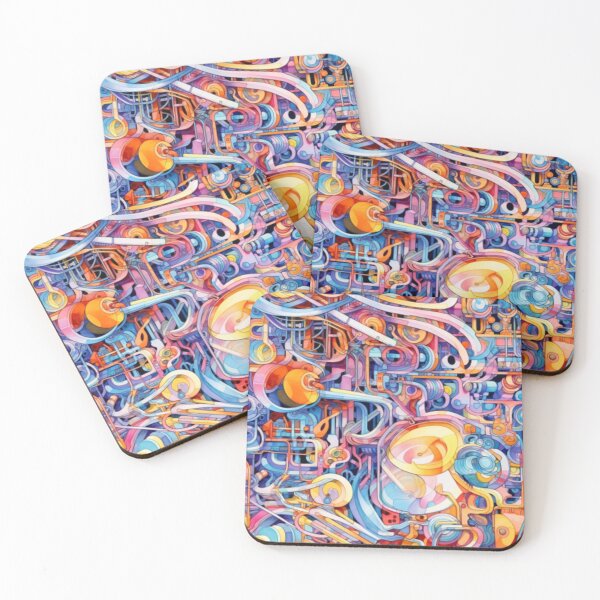 Artikelvorschau, Mixtures: A Playful Collision of Elements entworfen und verkauft von Geode-Designs.