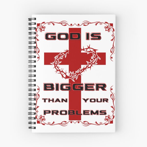 Item preview, God Is Bigger Than Your Problems designed and sold by Art Intelligence.