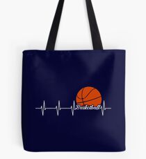 HEARTHBEAT BASKETBALL Tote Bag