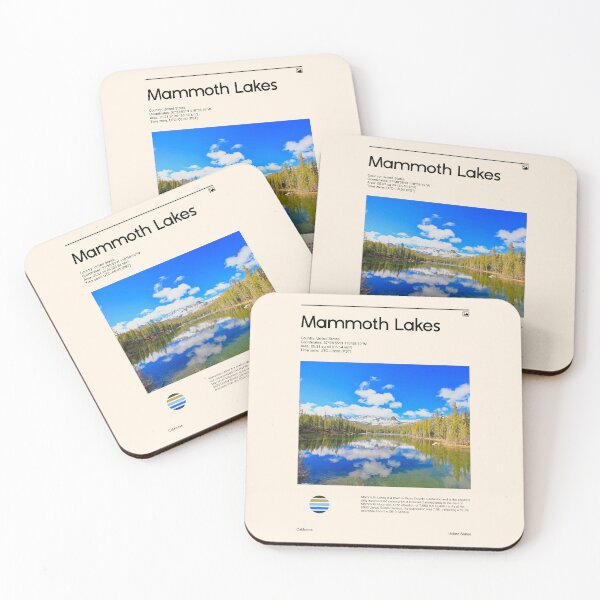 Item preview, Visit Mammoth Lakes, United States (Travel poster) designed and sold by RabbitK.