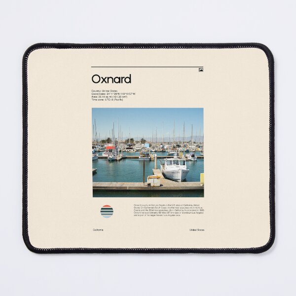Item preview, Visit Oxnard, United States (Travel poster) designed and sold by RabbitK.