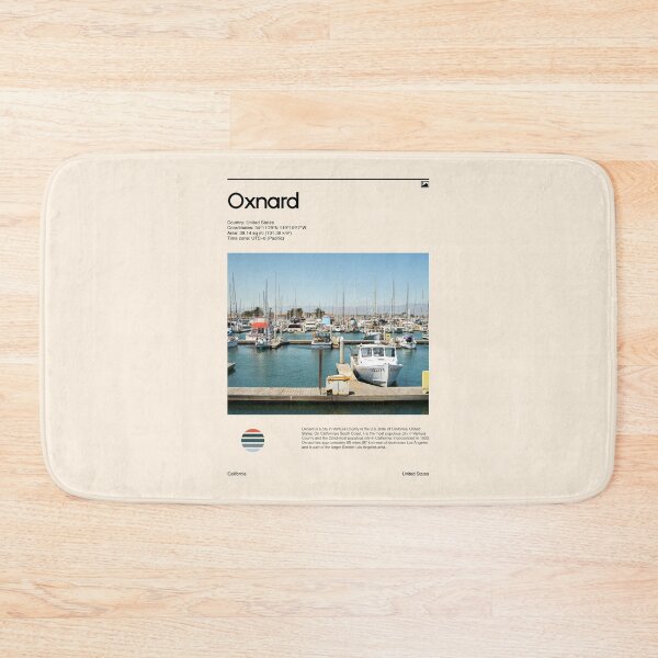 Item preview, Visit Oxnard, United States (Travel poster) designed and sold by RabbitK.