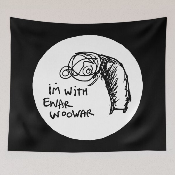 Item preview, I'm with Eewar Woowar designed and sold by Nigel Adams.