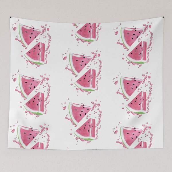 Item preview, Slice of Watermelon and Juice Splash designed and sold by HotPinkStudio.