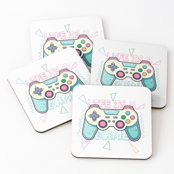 Item preview, Life Is A Game Design Illustration designed and sold by eyestetix.