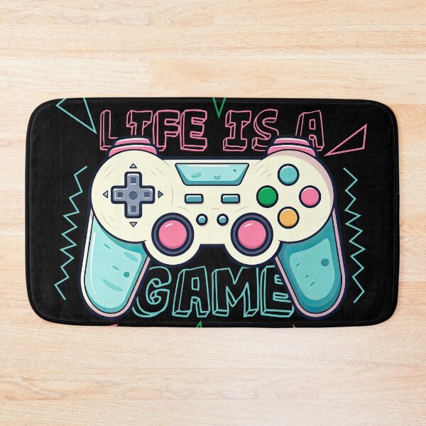 Item preview, Life Is A Game Design Illustration designed and sold by eyestetix.