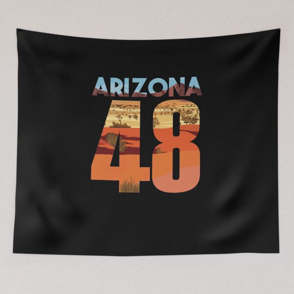 Item preview, Arizona 48th State Souvenir Arizona 48 Cactus For Women Men designed and sold by MissRasheedHam.