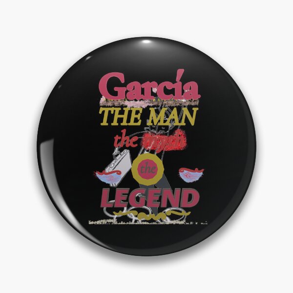 Item preview, Mens My Favorite Professional Boxer GARCIATHE MAN THE MYTH THE LEGEND TYPOGRAPHY designed and sold by Parcel233.