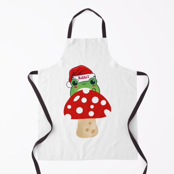 Item preview, Happy Christmas Mushroom Frog designed and sold by InspireWithLove.