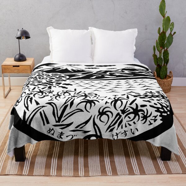 Item preview, Mt Fuji with Forest - Black designed and sold by mattraski.