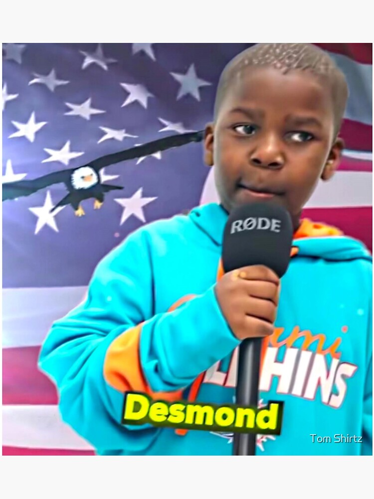 "Desmond Benjamin Sticker" Sticker for Sale by Tom Shirtz Redbubble