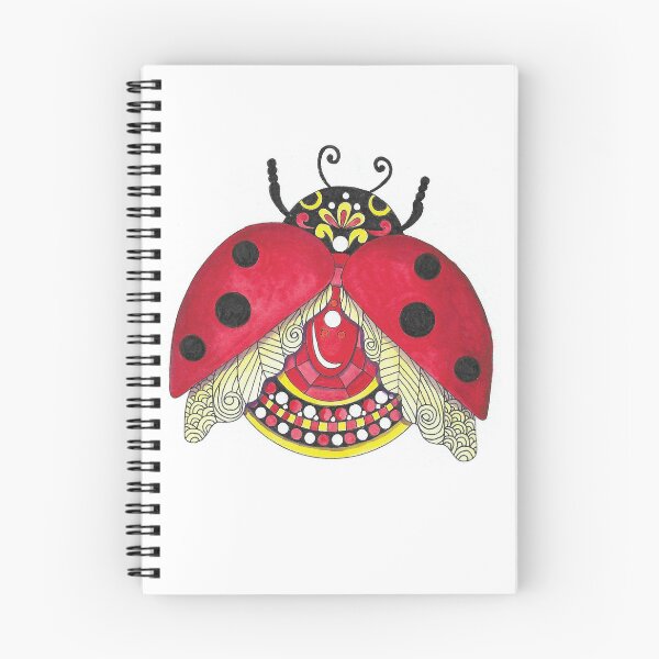 Item preview, Jewel Ladybug in watercolors designed and sold by HotPinkStudio.