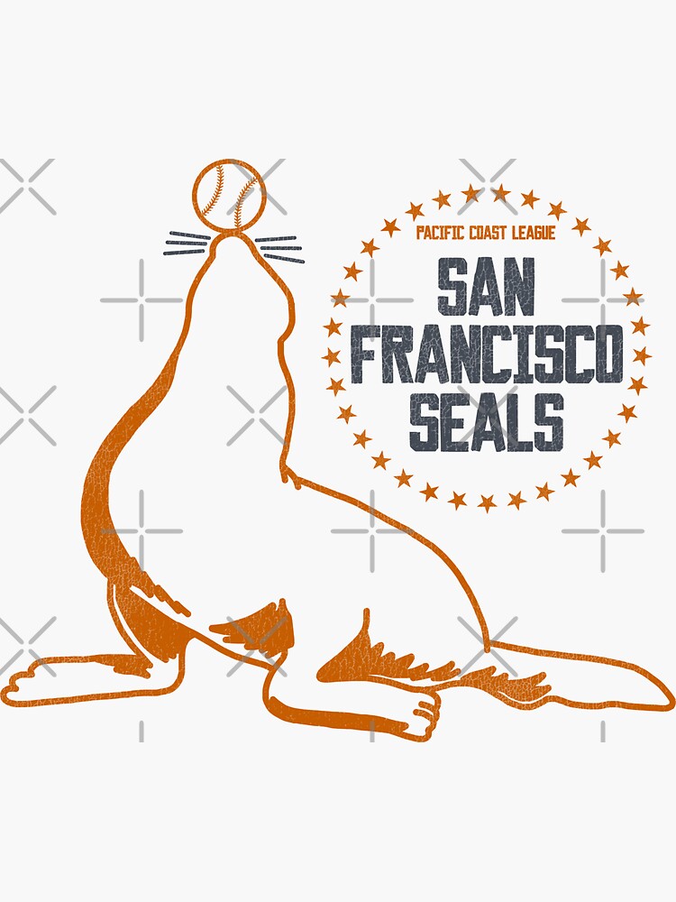 Defunct San Francisco Seals Baseball Team Sticker for Sale by