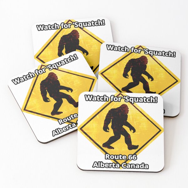 Item preview, Hwy 66 Watch for ‘Squatch! designed and sold by Tucker Buddies.