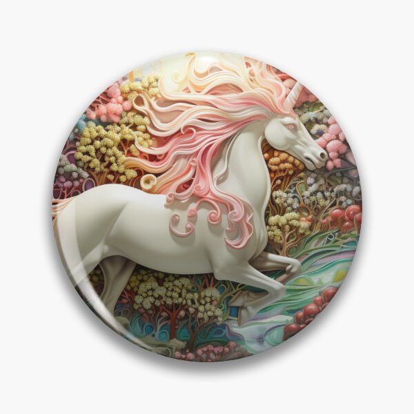 Item preview, FANTASY LANDSCAPES (ICE-CREAM UNICORN) designed and sold by PXLHDVP.