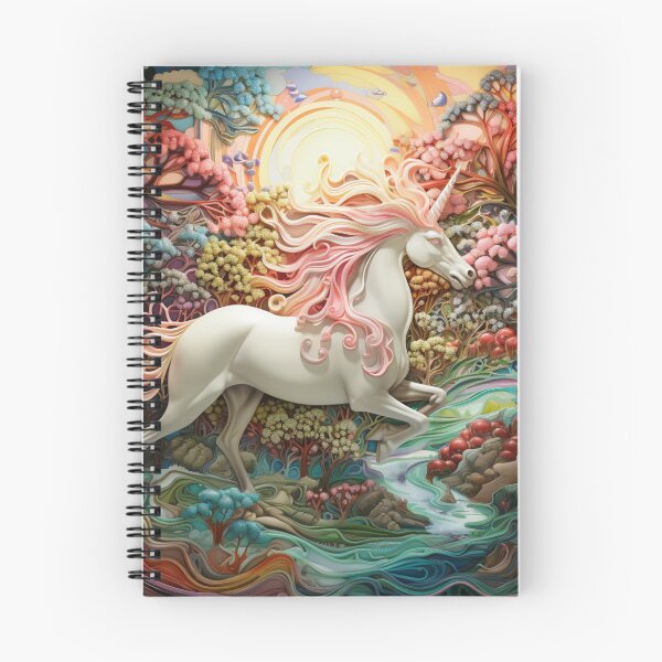 Item preview, FANTASY LANDSCAPES (ICE-CREAM UNICORN) designed and sold by PXLHDVP.