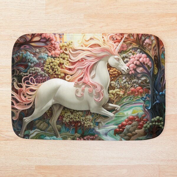 Item preview, FANTASY LANDSCAPES (ICE-CREAM UNICORN) designed and sold by PXLHDVP.