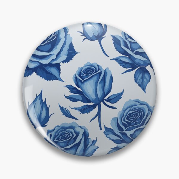 Item preview, Blue Rose Floral Pattern designed and sold by GraphicsClub.