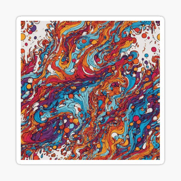 Item preview, Colorful Psychedelic Swirls designed and sold by DJALCHEMY.