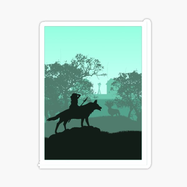 Aperçu de l'œuvre Nature Hero Princess - Style de voyage minimaliste - Art Anime créée et vendue par keanuprie.
