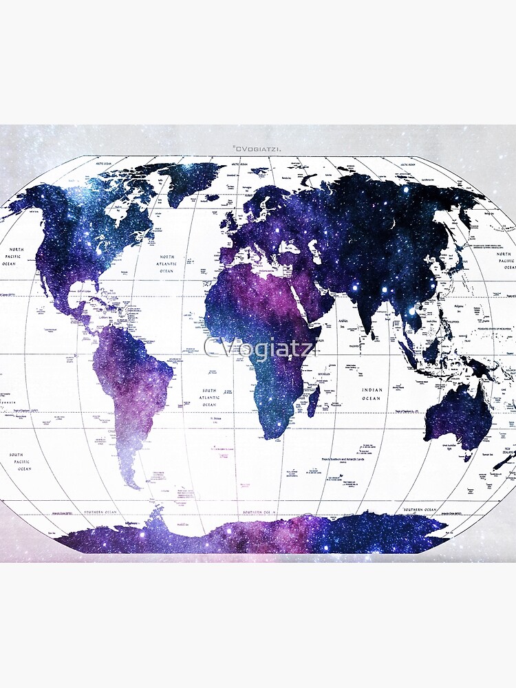 ALLOVER THE WORLD-Galaxy map by CVogiatzi