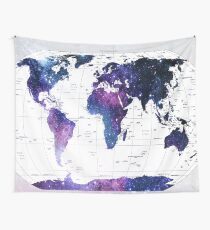 Tela decorativa ALLOVER THE WORLD-Galaxy map