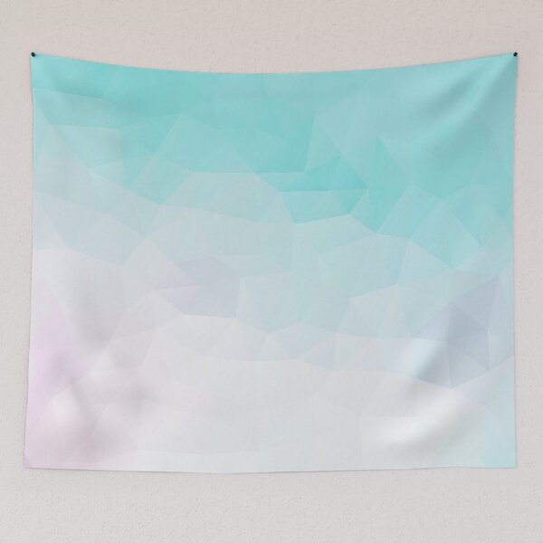 Item preview, "Sea foam" triangles design designed and sold by nessikk.