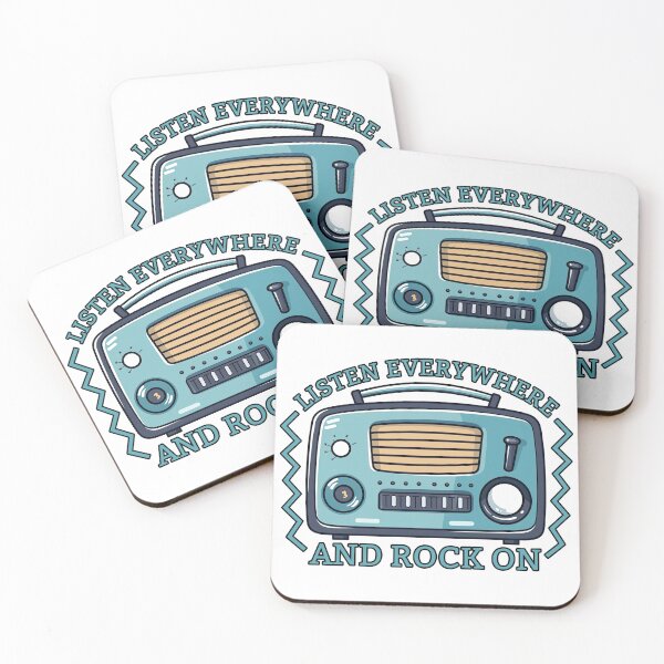 Item preview, Retro Radio in Cartoon Style designed and sold by eyestetix.