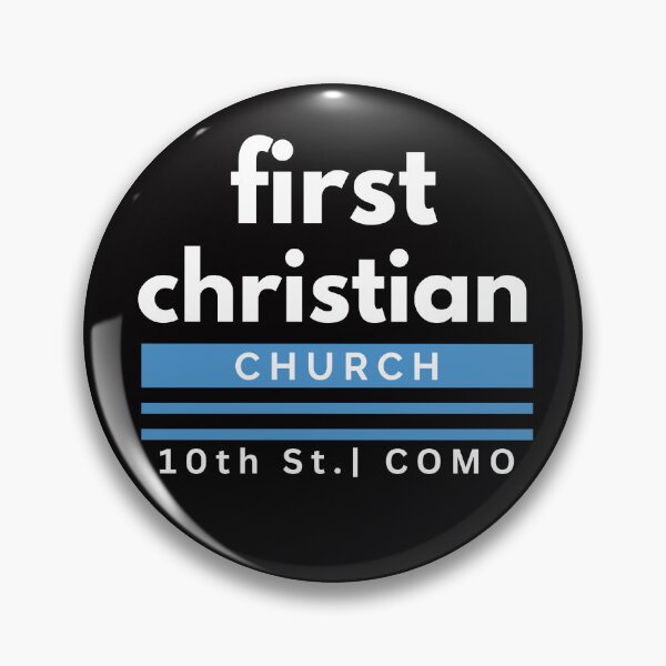 Item preview, First Christian Blue on Black designed and sold by TEndress.