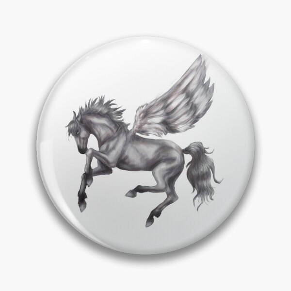 Artikelvorschau, Weißes Pegasus-Pferd entworfen und verkauft von Modsecai.