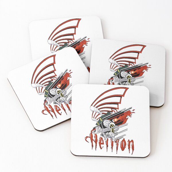 Item preview, Hellion, savage metallic and bloody eagle descending from the sky designed and sold by cadyjolyn.