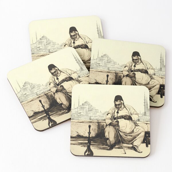 Item preview, Ephraim Moshe Lilien, Nargillah Smokers designed and sold by NouveauEra.