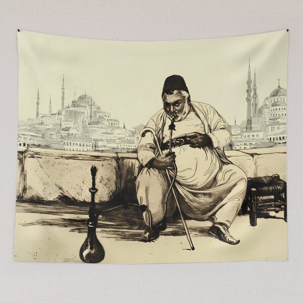Item preview, Ephraim Moshe Lilien, Nargillah Smokers designed and sold by NouveauEra.