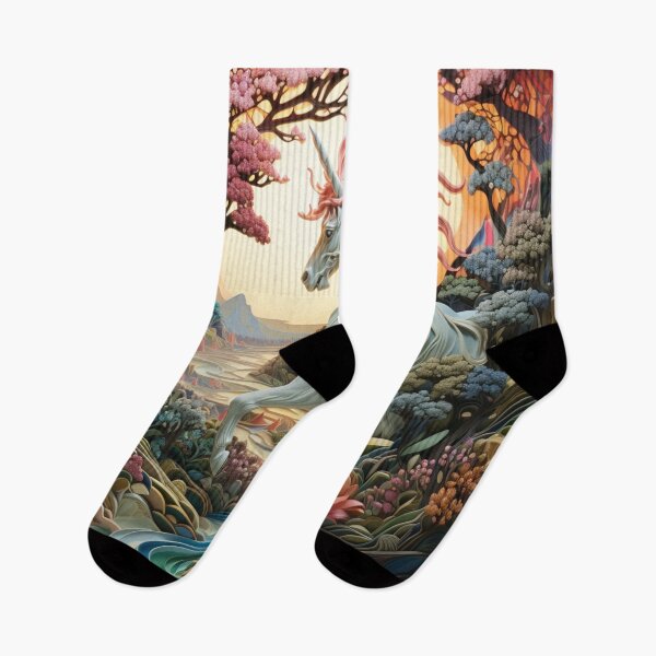 Item preview, FANTASY LANDSCAPES (ICE-CREAM UNICORN 2) designed and sold by PXLHDVP.