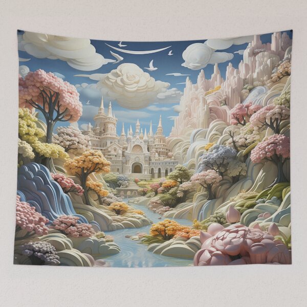 Item preview, FANTASY LANDSCAPES (ICE-CREAMLAND) designed and sold by PXLHDVP.