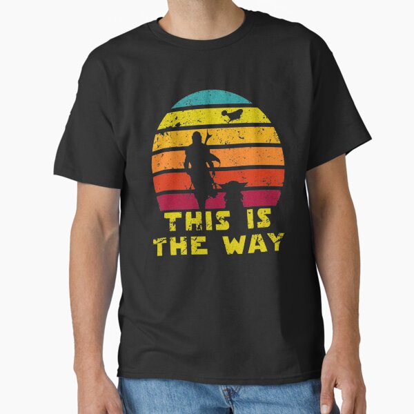 Vista previa del artículo con la obra «Así es El Camino Reto de Mando y Baby Sunrise Vintage», diseñado y vendido por KadirSolano.