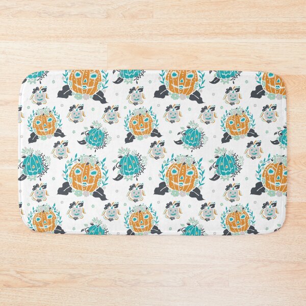 Item preview, Spooktacular Pumpkin Teal designed and sold by Sandee ..