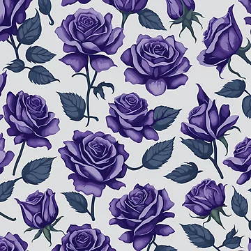 Artwork thumbnail, Purple Roses by GraphicsClub