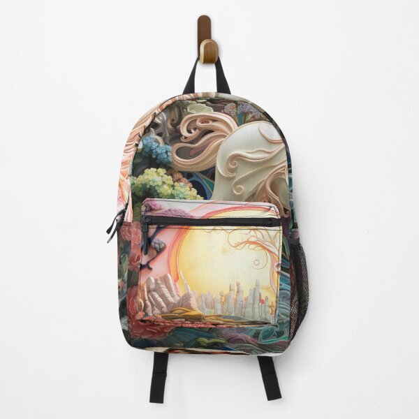 Item preview, FANTASY LANDSCAPES (ICE-CREAM UNICORN 3) designed and sold by PXLHDVP.