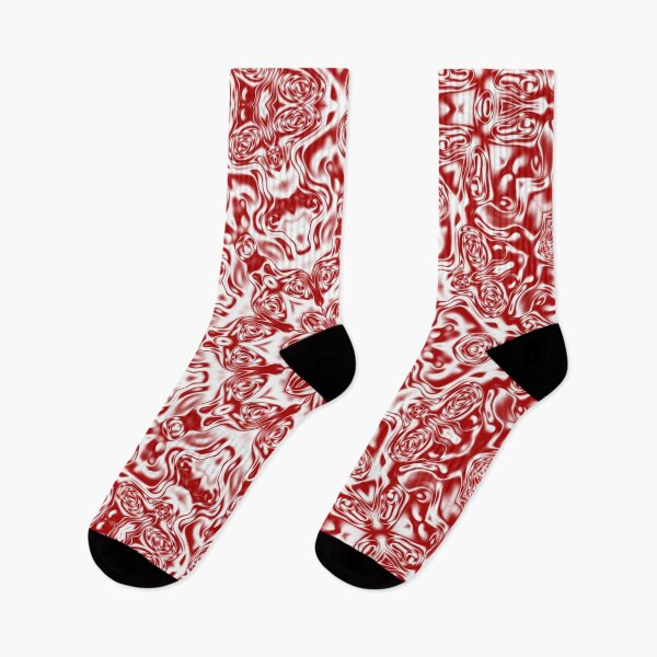 Item preview, Thai shapes, red and white, modern abstract Vector designed and sold by Atroce.